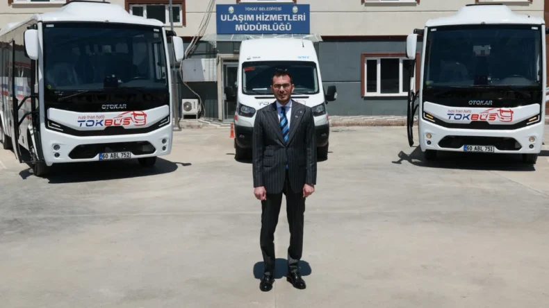 Tokat’ta ulaşım gelişiyor, yeni otobüsler hizmete başladı