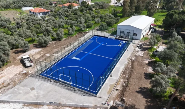 Muğla’da Yatağan Bozüyük Çim Hokeyi Sahası tamamlandı