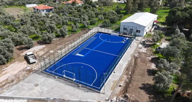 Muğla’da Yatağan Bozüyük Çim Hokeyi Sahası tamamlandı