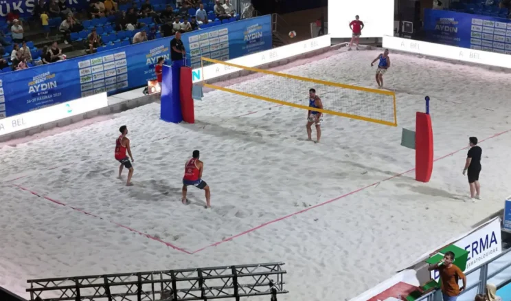 Uluslararası Plaj Voleybolu Türkiye Serisi Aydın etabı başladı