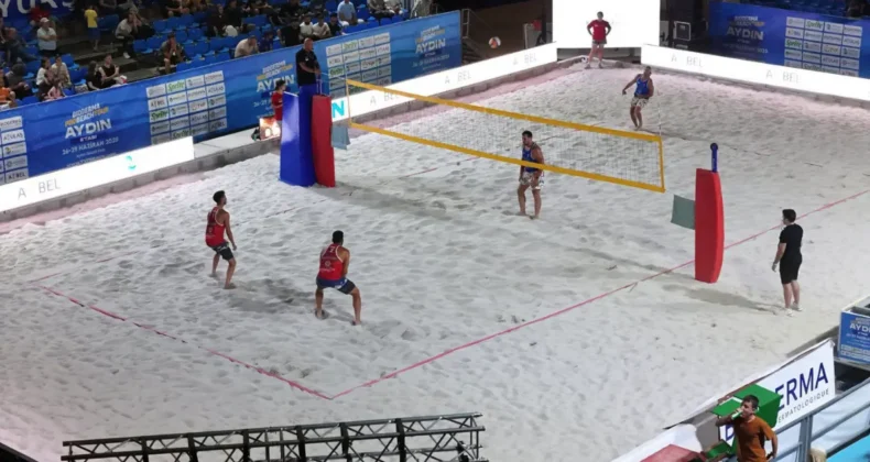 Uluslararası Plaj Voleybolu Türkiye Serisi Aydın etabı başladı