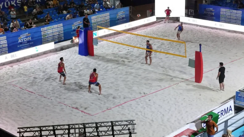 Uluslararası Plaj Voleybolu Türkiye Serisi Aydın etabı başladı