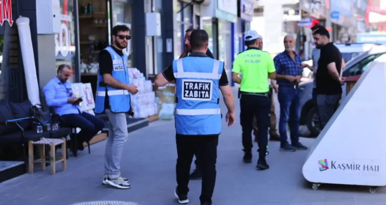 Bingöl’de kaldırım işgalleriyle mücadele sürüyor