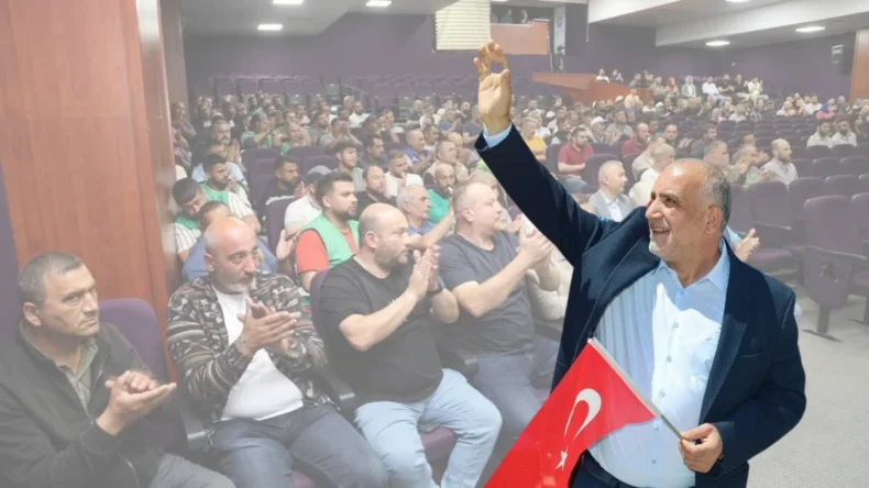 Canik’te belediye personeline bayram ikramiyesi