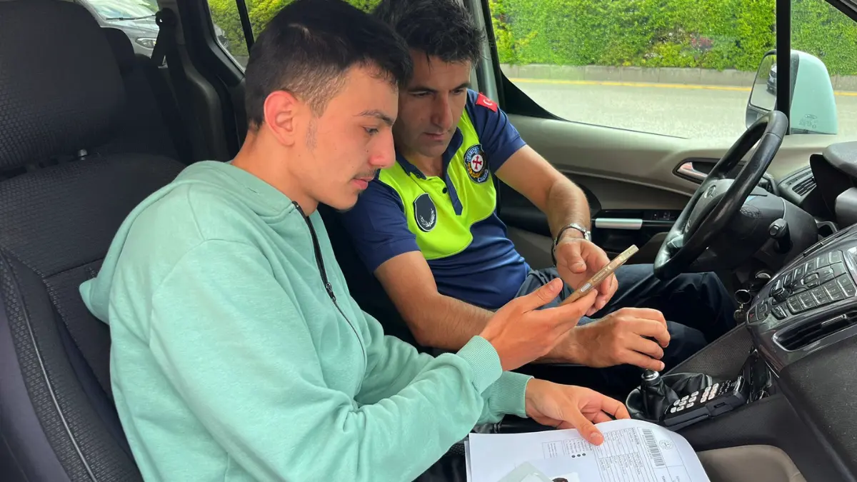 Çorum Belediyesi Zabıta ekipleri, Yükseköğretim Kurumları Sınavı’nın (YKS) ilk ve