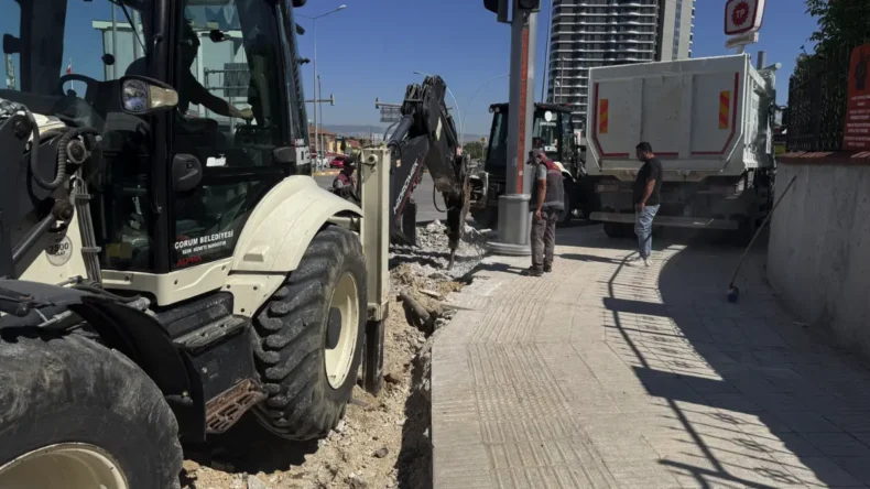 Çorum’da trafiği rahatlatacak hamle! 2 kavşak genişletiliyor…