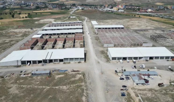 Çorum’da Zanaatkarlar Sanayi Sitesi’nde geri sayım başladı
