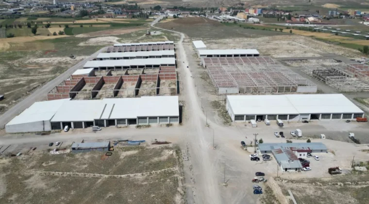 Çorum’da Zanaatkarlar Sanayi Sitesi’nde geri sayım başladı
