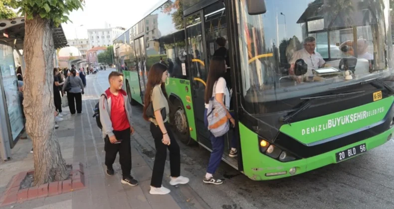 Denizli’de bayram boyunca otobüsler ücretsiz olacak