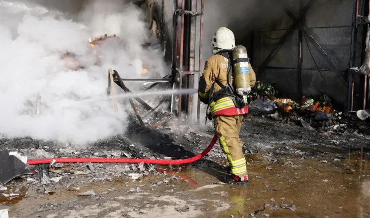 Düzce İtfaiyesi bayramda 36 olaya müdahale etti