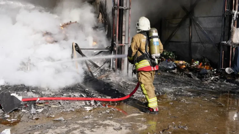 Düzce İtfaiyesi bayramda 36 olaya müdahale etti