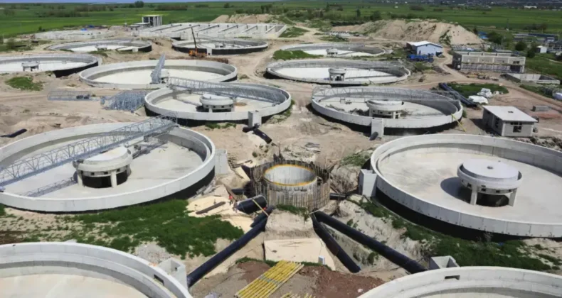 Elazığ’da İleri Biyolojik Atık Su Arıtma Tesisi’nde sona gelindi