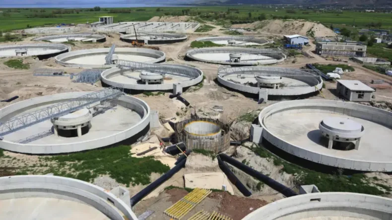 Elazığ’da İleri Biyolojik Atık Su Arıtma Tesisi’nde sona gelindi