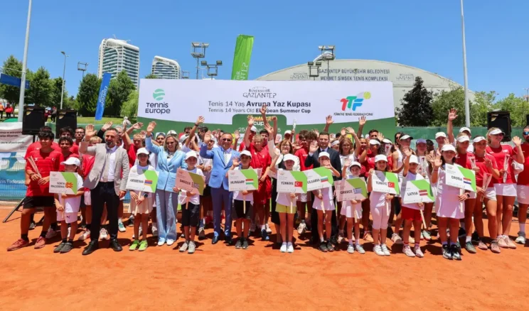 Gaziantep’te Uluslararası Tenis Turnuvası başladı