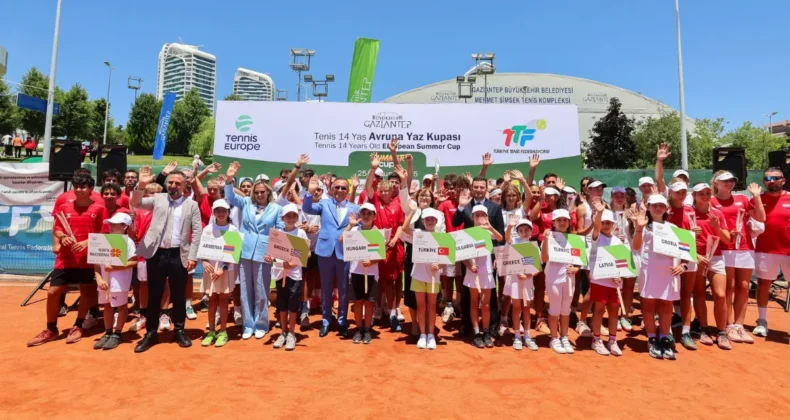 Gaziantep’te Uluslararası Tenis Turnuvası başladı