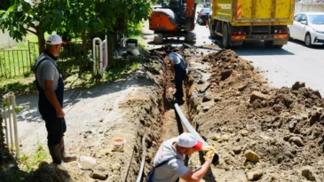 Giresun’da altyapı güçlendirme çalışması devam ediyor