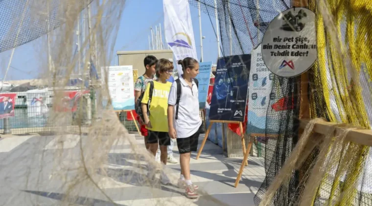 Mersin’de denizden çıkan çöpler farkındalığa dönüştü