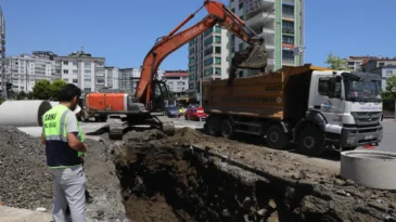 Samsun’da altyapı ağı güçleniyor