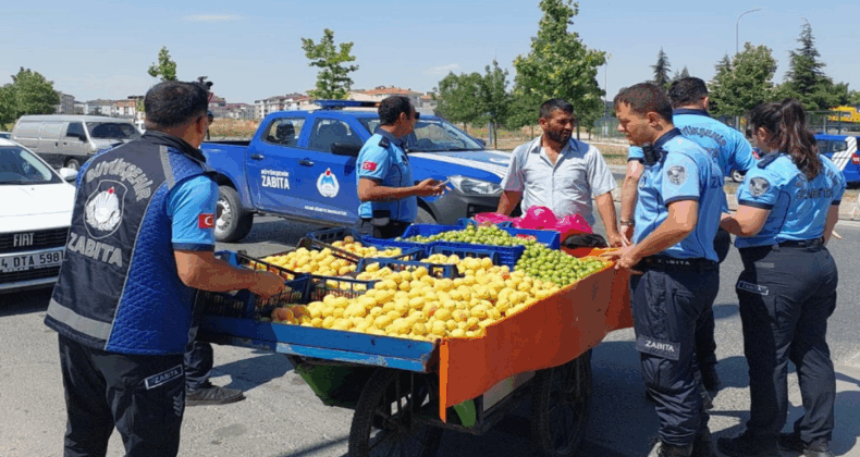 Tekirdağ’da seyyar satıcılara yönelik denetim