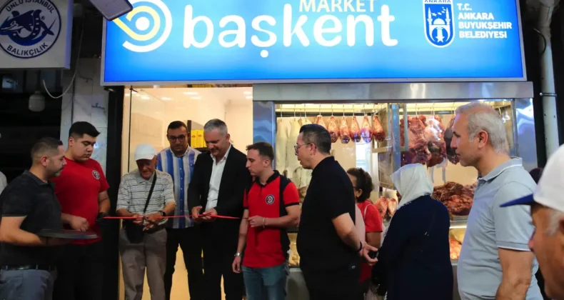 Başkent Market’in 8. şubesi açıldı
