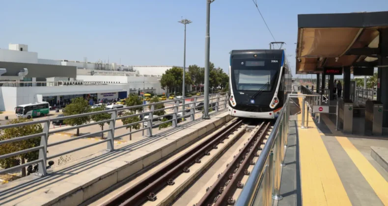 Antalya Havalimanı’na yeni tramvay durağı