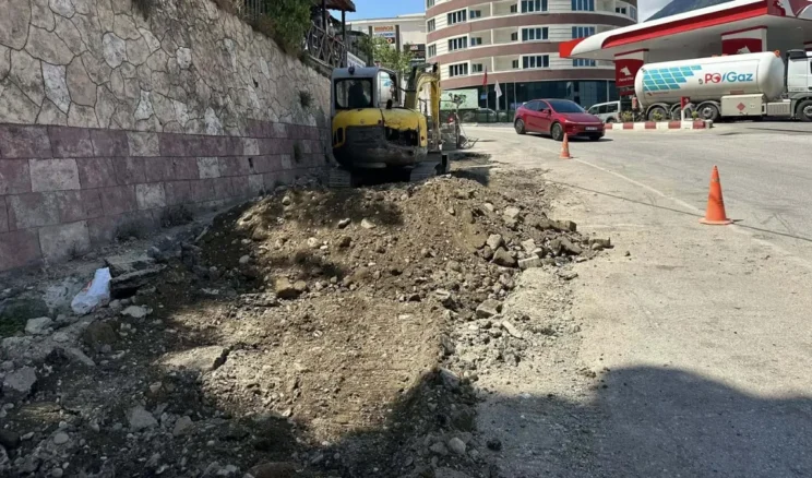 Artvin’de altyapı çalışmasında sona gelindi