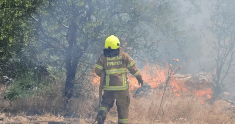 Balıkesir İtfaiyesi 12 günde 971 yangına müdahale etti