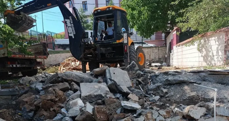 Bartın’da yeşil alan düzenlemesi başlatıldı
