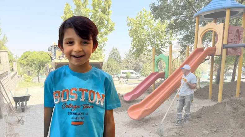 Batmanlı çocuğun park talebi karşılandı