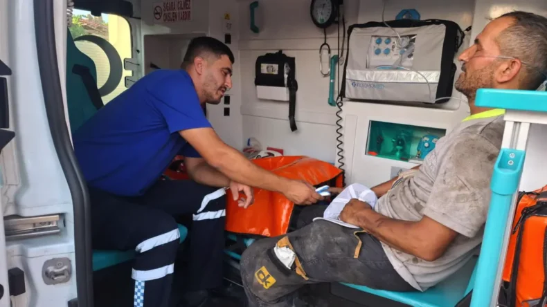 Bursa Büyükşehir’den yangın bölgesinde sağlık hizmeti