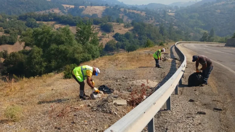 Bursa Büyükşehir’den yangın bölgelerinde çevre temizliği