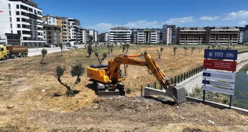 Bursa’ya nefes aldıracak bölge parkının çalışmaları başladı