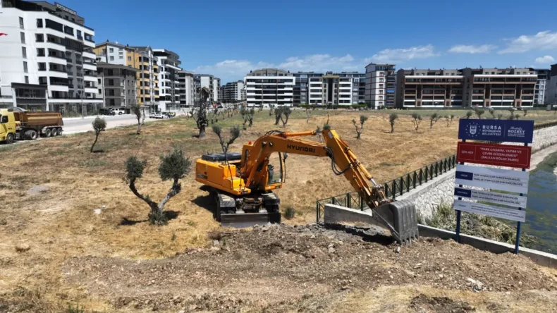 Bursa’ya nefes aldıracak bölge parkının çalışmaları başladı