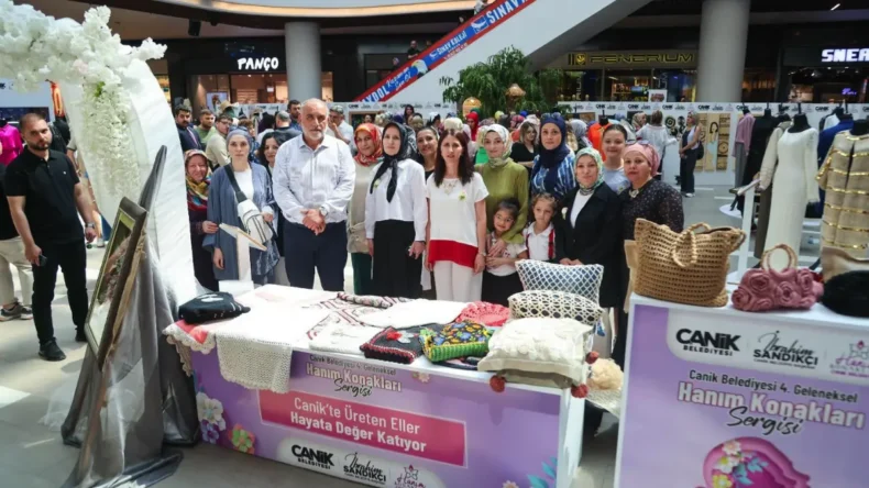 Canik Belediyesi 4. Geleneksel Hanım Konakları Sergisi açıldı