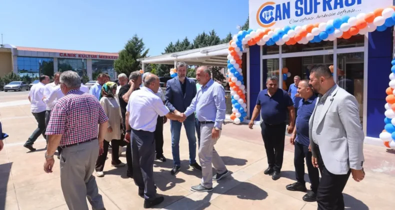 Canik’te açılan Can Sofrası’na yoğun talep