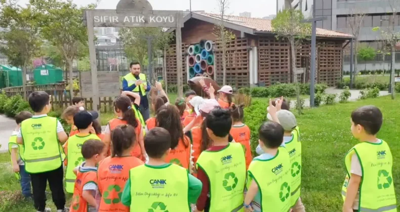 Canik’te çocuk ve gençlere ‘Sıfır Atık’ kültürü kazandırılıyor