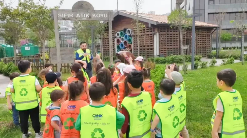 Canik’te çocuk ve gençlere ‘Sıfır Atık’ kültürü kazandırılıyor