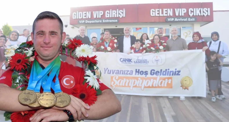 Canikli özel sporculardan Avrupa Şampiyonluğu