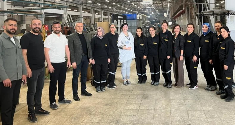 Çorum’da 9 kadın daha eğitimlerinin ardından işbaşı yaptı
