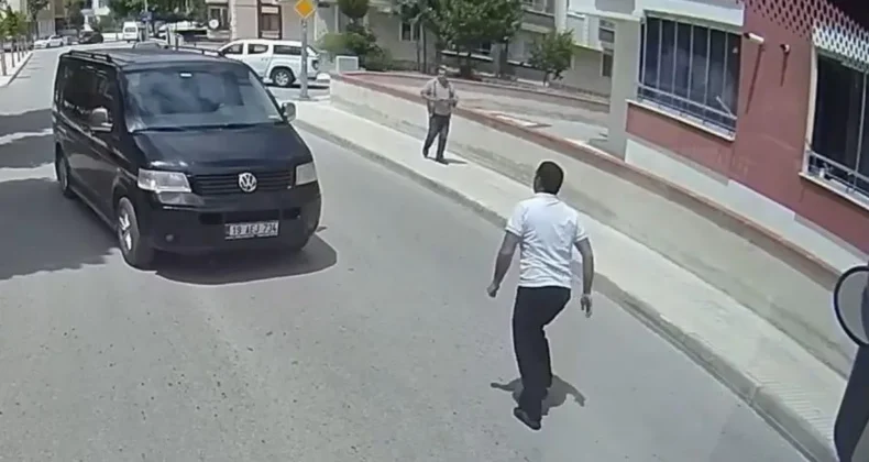 Çorum’da halk otobüsü şoförünün dikkati faciayı önledi