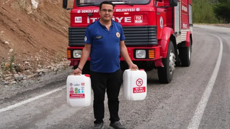 Denizli Büyükşehir’den yangınla mücadelede yeni hamle