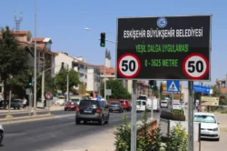 Eskişehir’de yeşil dalga sistemi devrede