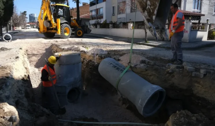 Eskişehir’de yağmur suyu altyapısı inşa edildi
