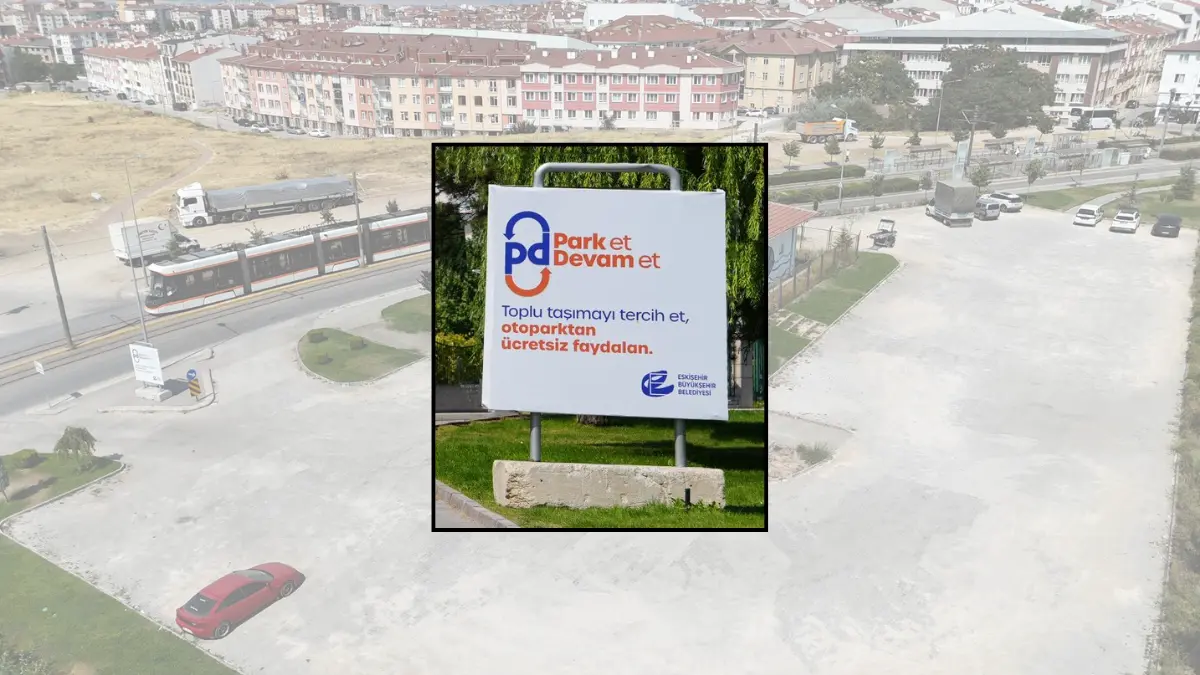 Eskişehir Büyükşehir Belediyesi, kentin yoğun noktalarında trafiği rahatlatacak “Park Et