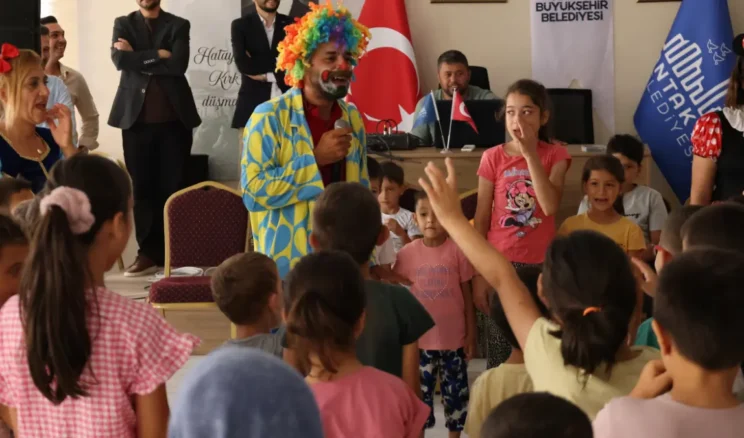 Hatay’da yaz dönemi için ücretsiz çocuk atölyeleri başladı