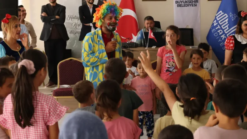 Hatay’da yaz dönemi için ücretsiz çocuk atölyeleri başladı