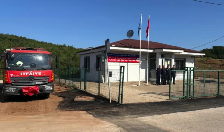 Kocaeli’de Yukarı Hereke itfaiye binası hizmete girdi