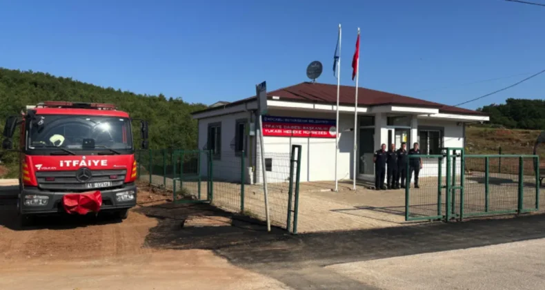 Kocaeli’de Yukarı Hereke itfaiye binası hizmete girdi