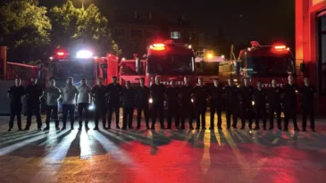 Bursa’daki orman yangınına Konya itfaiyesinden destek