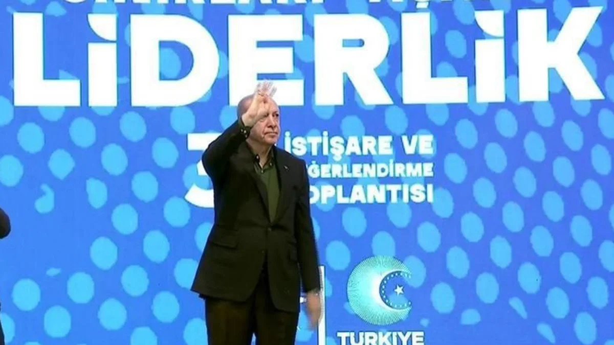 Cumhurbaşkanı Recep Tayyip Erdoğan Ankara’nın Kızılcahamam ilçesinde AK Parti 32.